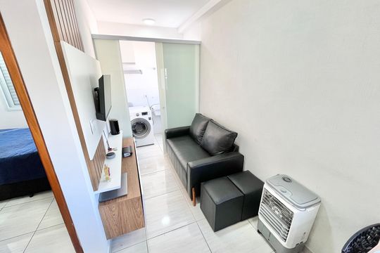 Sala/Cozinha de apartamento à venda com 1 quarto, 32m² em Parque Mandaqui, São Paulo