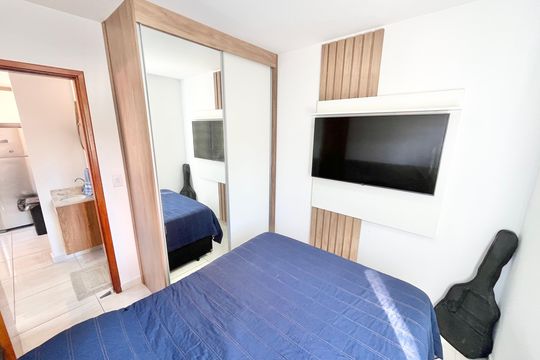 Quarto de apartamento à venda com 1 quarto, 32m² em Parque Mandaqui, São Paulo