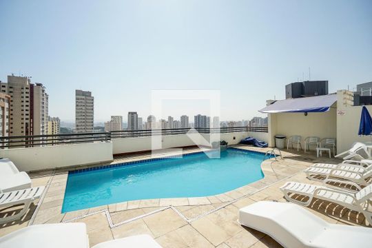 Área comum de apartamento para alugar com 1 quarto, 40m² em Tatuapé, São Paulo
