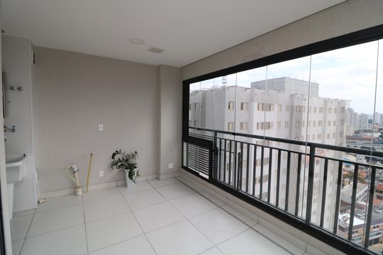 Varanda da Sala de apartamento à venda com 2 quartos, 67m² em Vila Prudente, São Paulo