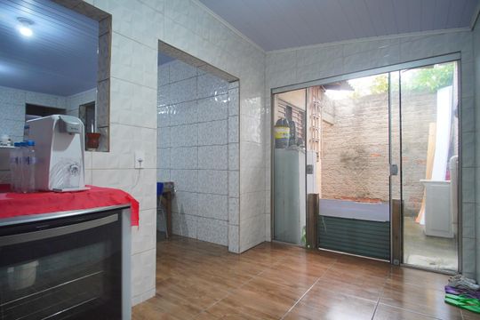 Espaço Gourmet de casa à venda com 2 quartos, 80m² em Vicentina, São Leopoldo