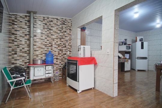 Espaço Gourmet de casa à venda com 2 quartos, 80m² em Vicentina, São Leopoldo