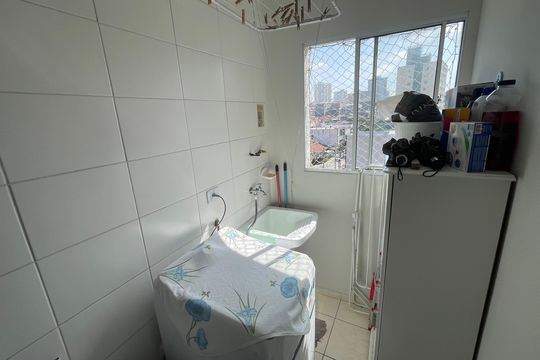 Área de Serviço de apartamento à venda com 1 quarto, 40m² em Centro, Guarulhos