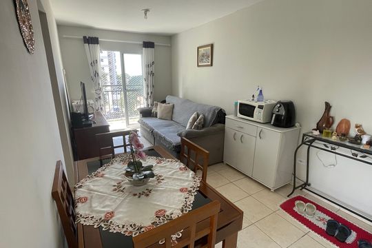 Sala de apartamento à venda com 1 quarto, 40m² em Centro, Guarulhos