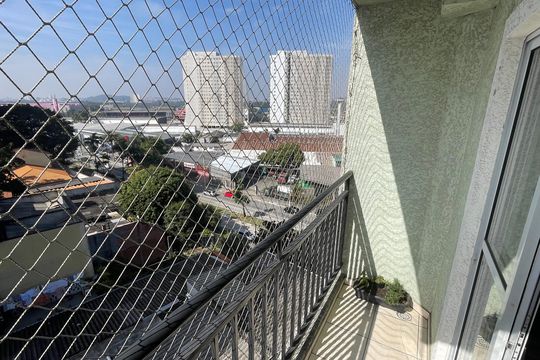 Varanda da Sala de apartamento à venda com 1 quarto, 40m² em Centro, Guarulhos