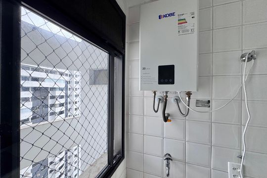 Área de Serviço de apartamento para alugar com 3 quartos, 92m² em Barra da Tijuca, Rio de Janeiro