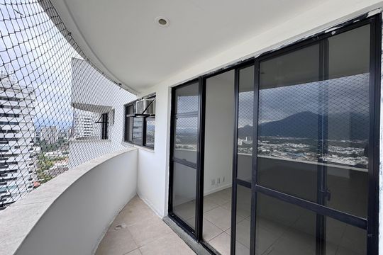 Varanda de apartamento à venda com 3 quartos, 92m² em Barra da Tijuca, Rio de Janeiro