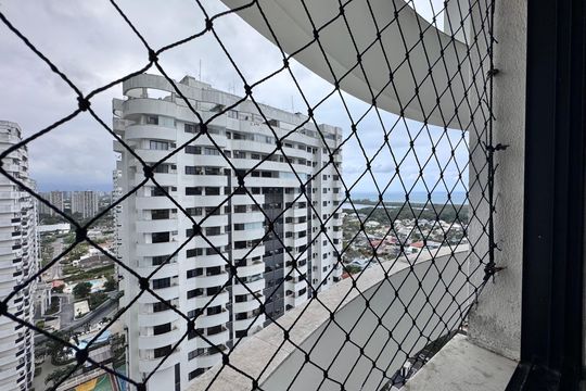 Vista da Área de Serviço de apartamento para alugar com 3 quartos, 92m² em Barra da Tijuca, Rio de Janeiro