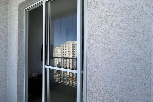 Varanda da Sala de apartamento para alugar com 2 quartos, 49m² em Vila Pirituba, São Paulo
