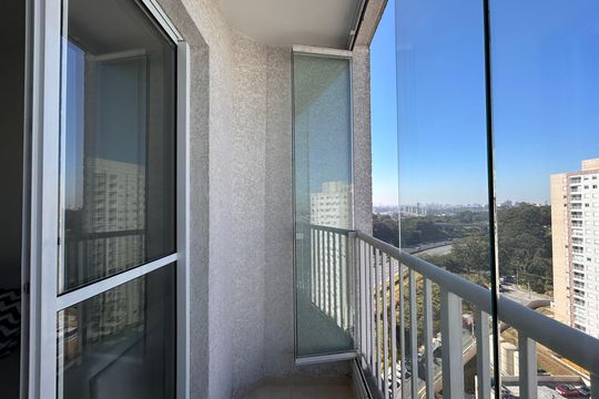 Varanda da Sala de apartamento para alugar com 2 quartos, 49m² em Vila Pirituba, São Paulo