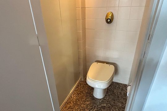 Lavabo de apartamento à venda com 1 quarto, 55m² em Vila Clementino, São Paulo