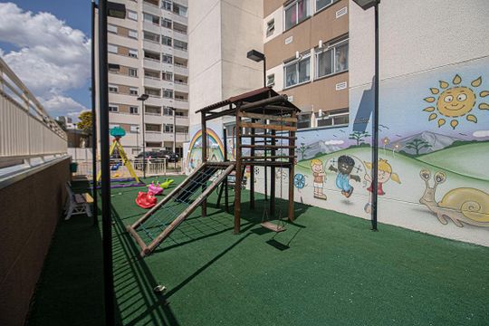 play ground_3 de apartamento para alugar com 2 quartos, 45m² em Parque Fongaro, São Paulo