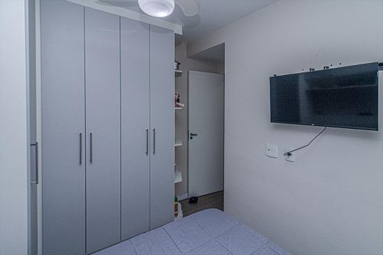 quarto 2_4 de apartamento para alugar com 2 quartos, 45m² em Parque Fongaro, São Paulo