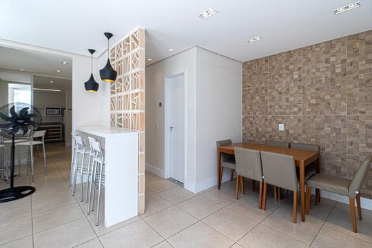 salão de festas_1 de apartamento para alugar com 2 quartos, 45m² em Parque Fongaro, São Paulo