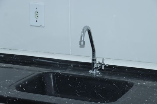 Cozinha de casa de condomínio para alugar com 2 quartos, 60m² em Maranhão, Cotia