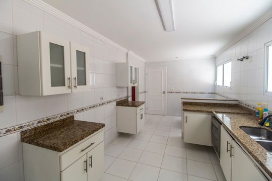 Cozinha de casa de condomínio para alugar com 4 quartos, 334m² em Alphaville, Santana de Parnaíba
