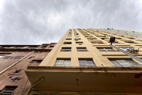 Fachada de apartamento para alugar com 1 quarto, 26m² em Centro, Rio de Janeiro