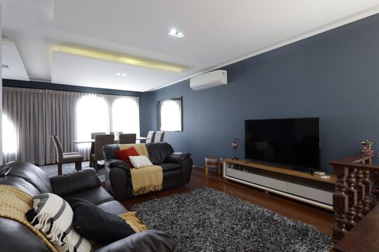Sala de TV de casa para alugar com 3 quartos, 435m² em Jardim Leonor, São Paulo