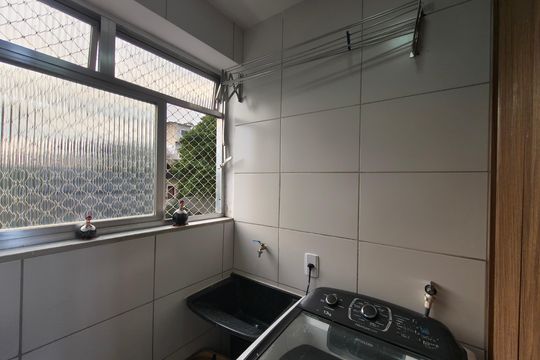 Área de serviço de apartamento à venda com 2 quartos, 56m² em Freguesia (jacarepaguá), Rio de Janeiro