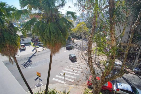 Sala - Vista de apartamento à venda com 1 quarto, 49m² em Boa Vista, Porto Alegre