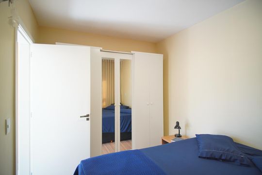 Suíte de apartamento à venda com 1 quarto, 49m² em Boa Vista, Porto Alegre
