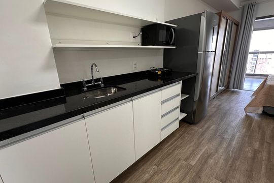 Studio de kitnet/studio à venda com 1 quarto, 32m² em Santo Amaro, São Paulo
