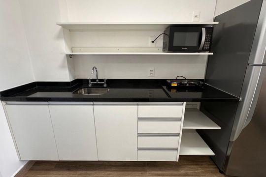 Studio de kitnet/studio à venda com 1 quarto, 32m² em Santo Amaro, São Paulo