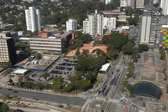 Vista do Studio de kitnet/studio à venda com 1 quarto, 32m² em Santo Amaro, São Paulo
