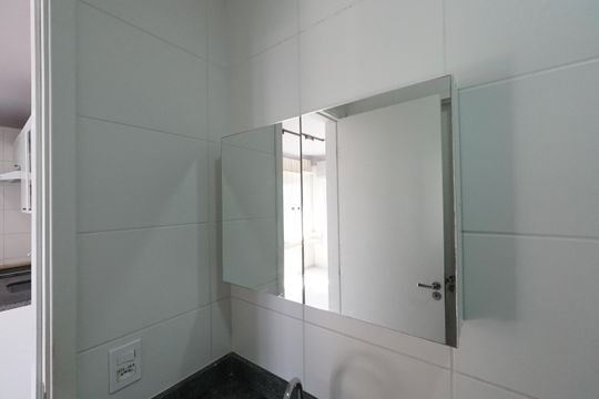 Banheiro de apartamento para alugar com 2 quartos, 34m² em Cambuci, São Paulo