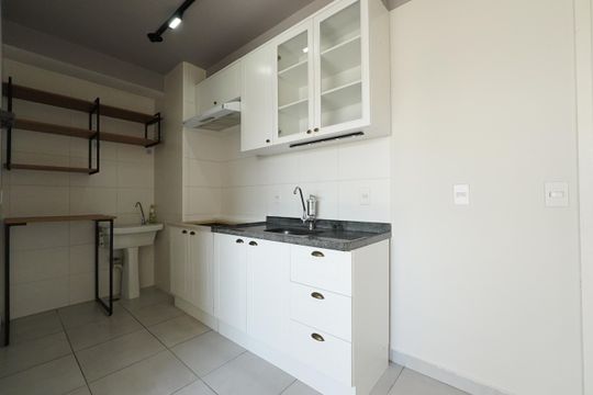 Cozinha de apartamento para alugar com 2 quartos, 34m² em Cambuci, São Paulo