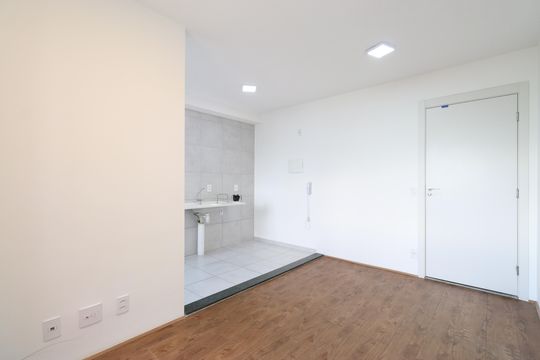 Sala de apartamento à venda com 1 quarto, 32m² em Várzea da Barra Funda, São Paulo