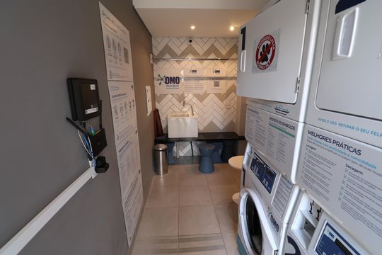 Área comum de apartamento à venda com 1 quarto, 32m² em Várzea da Barra Funda, São Paulo