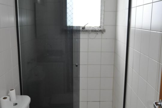 Banheiro social de apartamento à venda com 2 quartos, 60m² em Engenho Novo, Rio de Janeiro