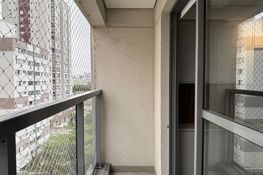 Varanda de kitnet/studio à venda com 0 quarto, 29m² em Vila Clementino, São Paulo