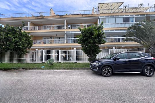 Fachada de apartamento para alugar com 2 quartos, 110m² em Recreio dos Bandeirantes, Rio de Janeiro