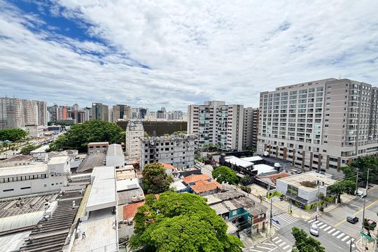 Vista de apartamento à venda com 1 quarto, 27m² em Indianópolis, São Paulo