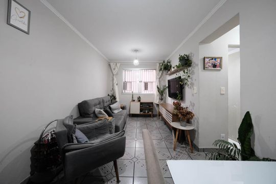 Sala de apartamento à venda com 2 quartos, 50m² em Vila Paulistania, São Paulo