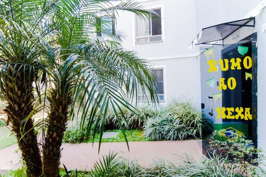 Vista da Sala de apartamento à venda com 2 quartos, 42m² em Vila Alzira, Guarulhos