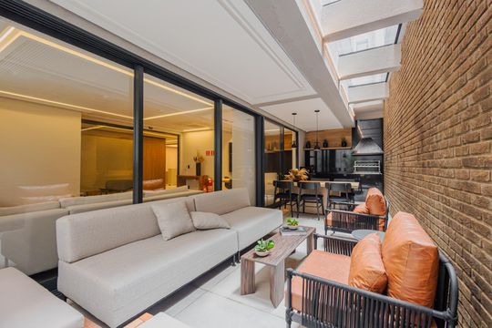Área comum de kitnet/studio para alugar com 1 quarto, 23m² em Paraíso, São Paulo