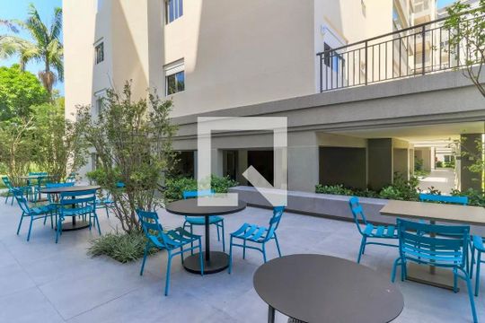 Área comum de apartamento para alugar com 3 quartos, 109m² em Santo Amaro, São Paulo