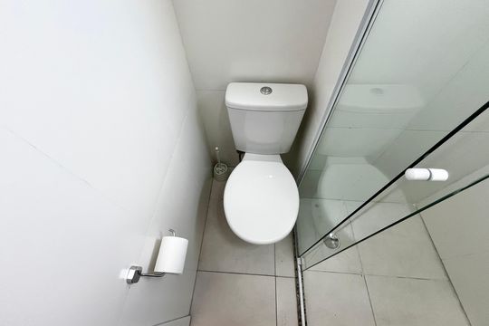 Banheiro Social de apartamento para alugar com 2 quartos, 42m² em Parada Inglesa, São Paulo