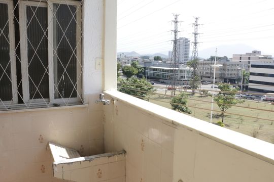 Área de Serviço de apartamento para alugar com 2 quartos, 50m² em Centro, Nova Iguaçu