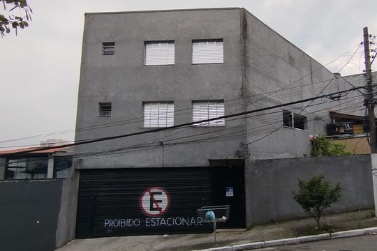 Fachada + Placa de kitnet/studio para alugar com 1 quarto, 29m² em Vila Oratorio, São Paulo
