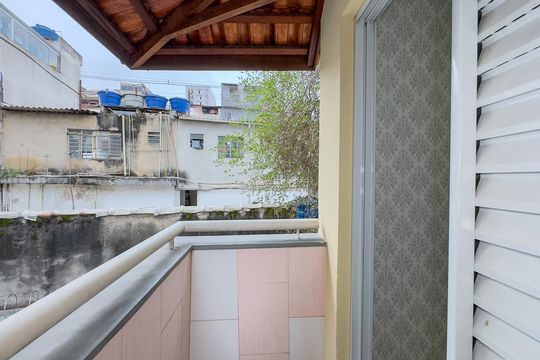 Vista da Suíte de casa de condomínio à venda com 3 quartos, 128m² em Jardim São Luís, São Paulo