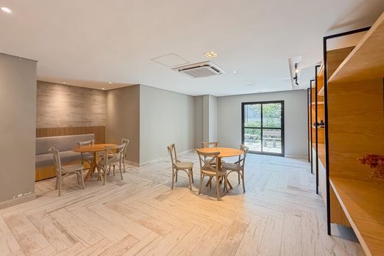 Área comum de apartamento para alugar com 2 quartos, 56m² em Aclimação, São Paulo