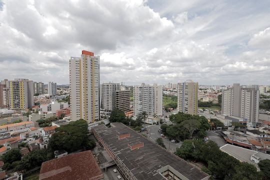 Vista Sacada Suíte 2 de apartamento à venda com 4 quartos, 272m² em Vila Assunção, Santo André