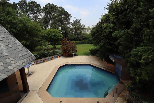 Vista da Varanda da Sala de Jantar de casa à venda com 4 quartos, 715m² em Morumbi, São Paulo