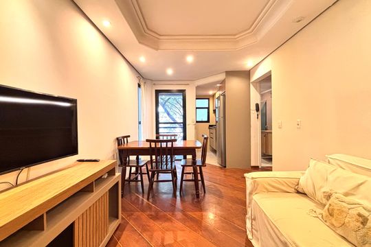 Sala de apartamento para alugar com 1 quarto, 36m² em Vila Nova Conceição, São Paulo