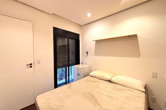 Quarto de apartamento para alugar com 1 quarto, 36m² em Vila Nova Conceição, São Paulo