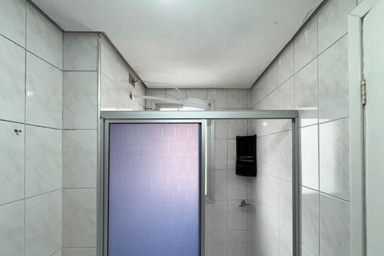 Banheiro Suíte de apartamento para alugar com 2 quartos, 65m² em Vila Artuelia, São Bernardo do Campo